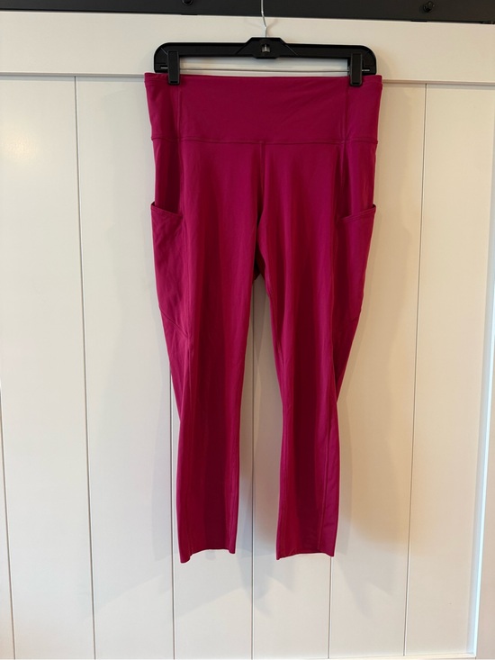 lululemon athletica Pants - lululemon athletica High-Rise Side-Pocket Leggings in Raspberry Pink